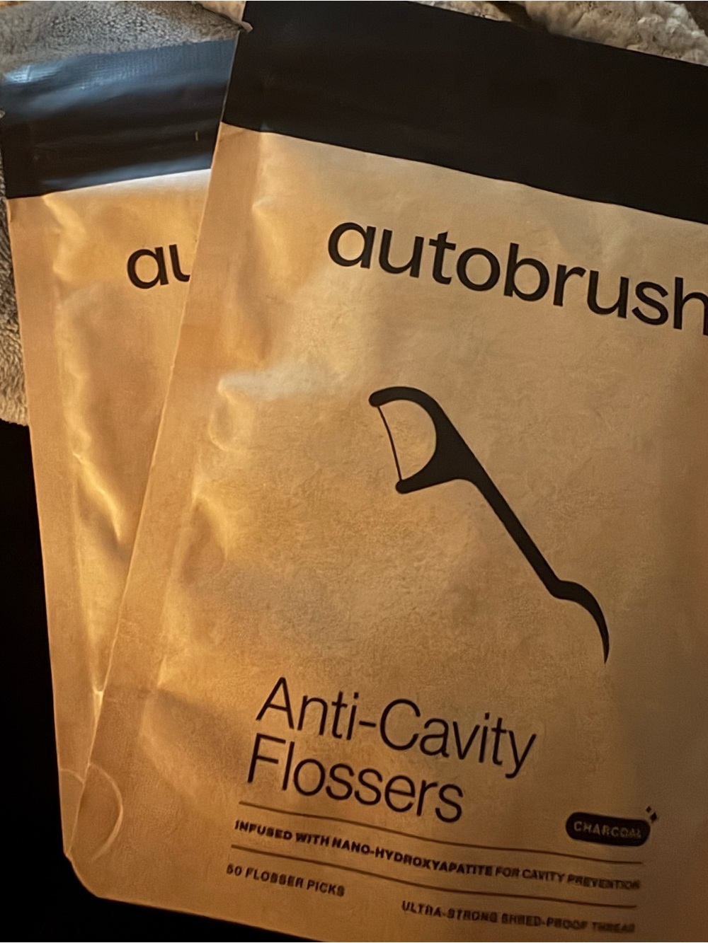 Anti-Cavity Flossers - Charcoal (Black)